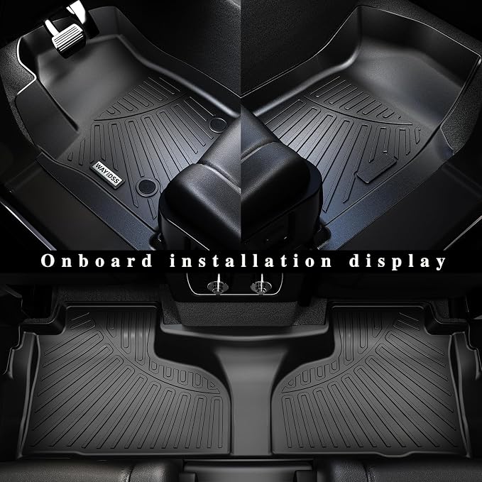Floor Mats for 2024 2025 Toyota Land Cruiser TPE All Weather Protection Car - Image 4
