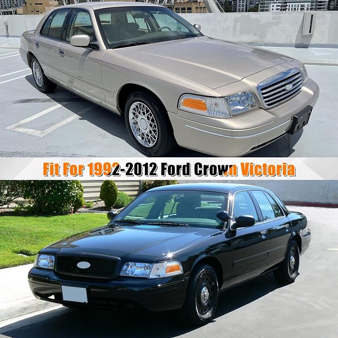 Car Cover Compatible with 1992-2012 Ford Crow Victoria, Custom Fit 300D Oxford - Image 2