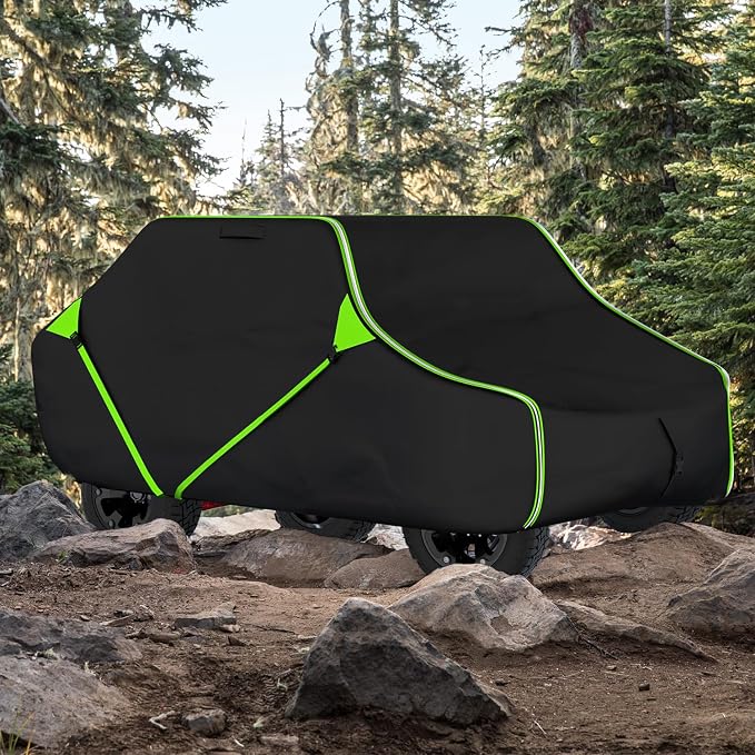 125 Inch UTV Cover for Polaris Ranger RZR, Can-Am Defender Maverick Commander by InTimesAuto