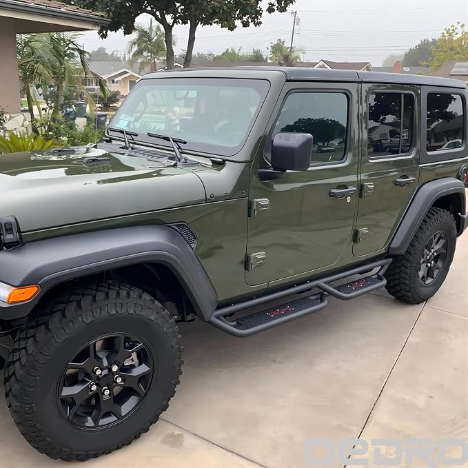 OEDRO All-Steel Build Running Boards Compatible - Image 6