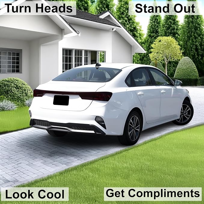 BOGAR TECH DESIGNS Full Rear Taillight Reflector Sidemarker Tail Light Tint Kit - Image 2