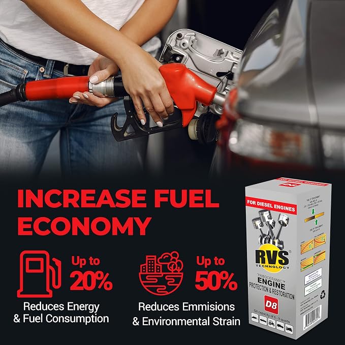 D8 engine oil treatment, For Diesel engines - Image 7