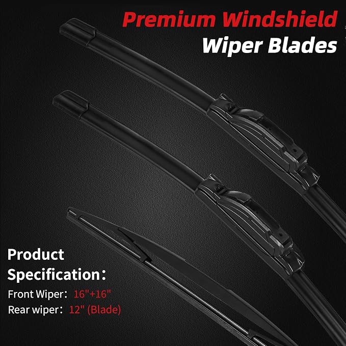 OTUAYAUTO Premium Windshield Wiper Blades - Image 2