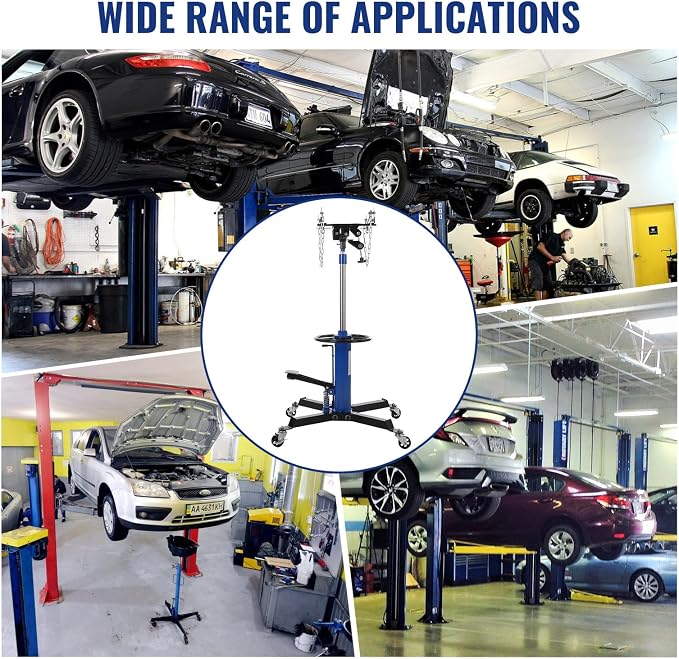 Hydraulic Transmission Jack 1322 LBS Capacity 33.8"-72.8" Lifting Height 2 - Image 7