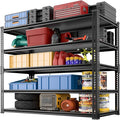 48" Wide Garage Shelving Heavy Duty 3000LBS, 5 Tier Adjustable Storage Rack by Lauxery