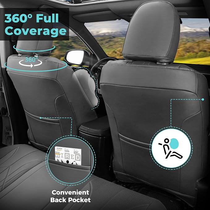 for Toyota RAV4 Seat Covers 2013 2014 2015 2016 2017 2018 RAV 4 XLE SE Limited - Image 8