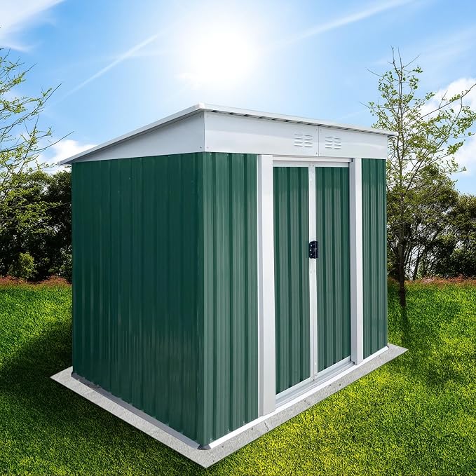 6x4 FT Outdoor Storage Shed - Image 2