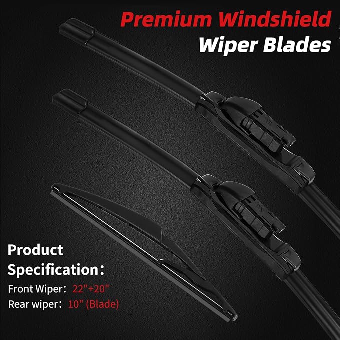 OTUAYAUTO Premium Windshield Wiper Blades - Image 2