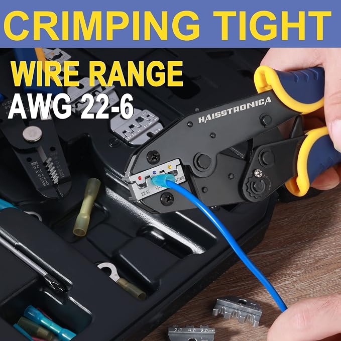 haisstronica 8PCS Crimping Tool Set - Image 4