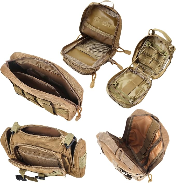 Universal Tactical Seat ​Back Organizer Vehicle Molle Panel Organizer Storage - Image 6