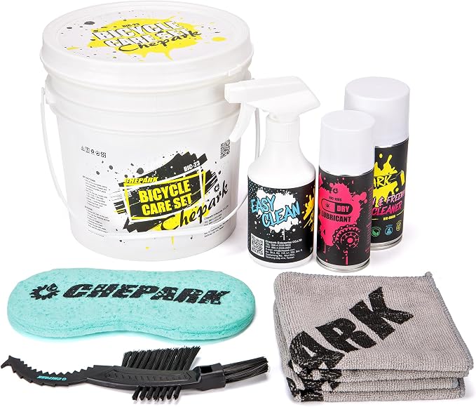 Cleaning Kit-Bike Wash & Drivetrain Essentials Kit by CHEPARK