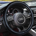 Haokay Heavy Duty Pure Cowhide Steering Wheel Cover, Genuine Leather Steering by HAOKAYAUTOPRODUCTS