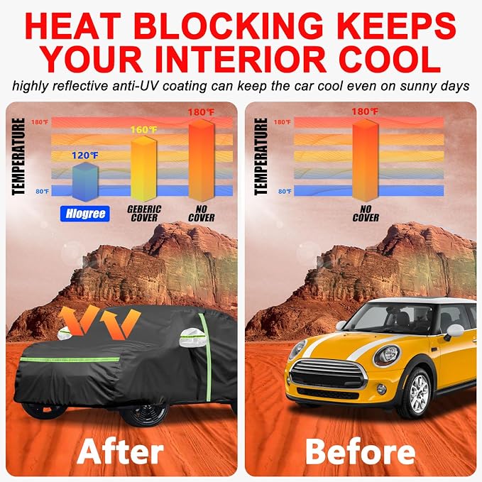 Car Cover for 2002-2025 Mini Cooper/Cooper S/Hardtop/Convertible 2-Door - Image 9