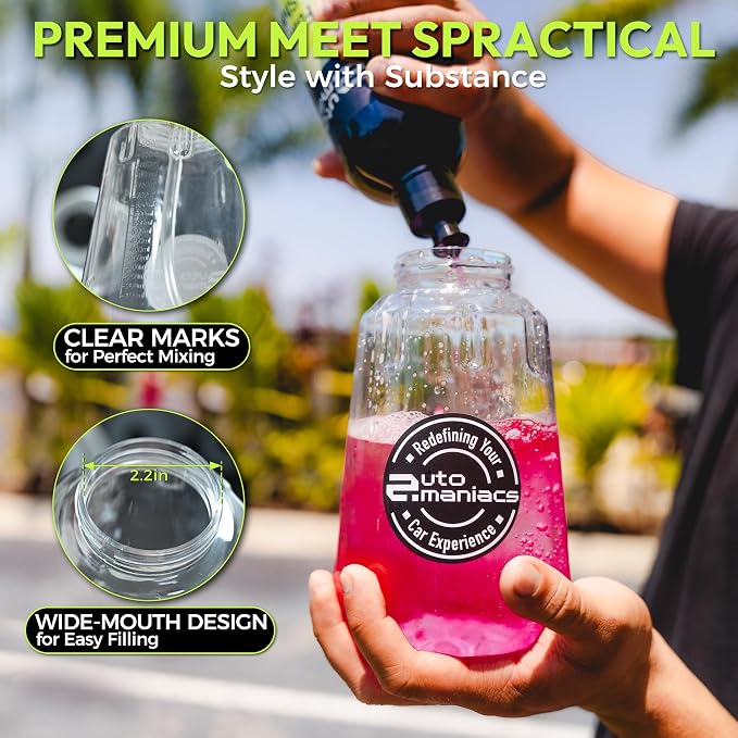 AutoManiacs Foam Cannon for Pressure Washer, Adjustable Car Wash Sprayer - Image 5