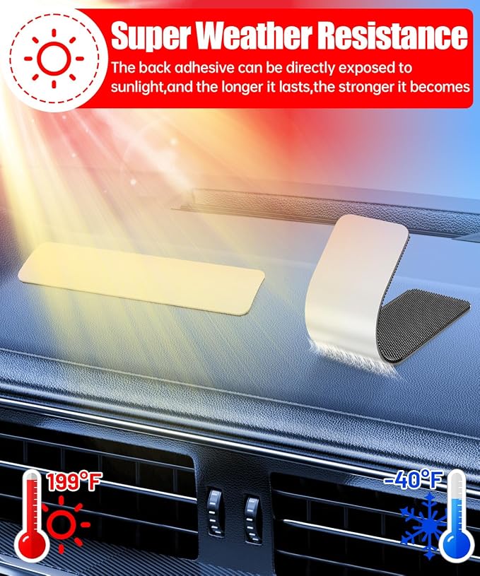 Hook and Loop Strips with Super Adhesive Heavy Duty, Made of 3M, Heat Resistant - Image 3