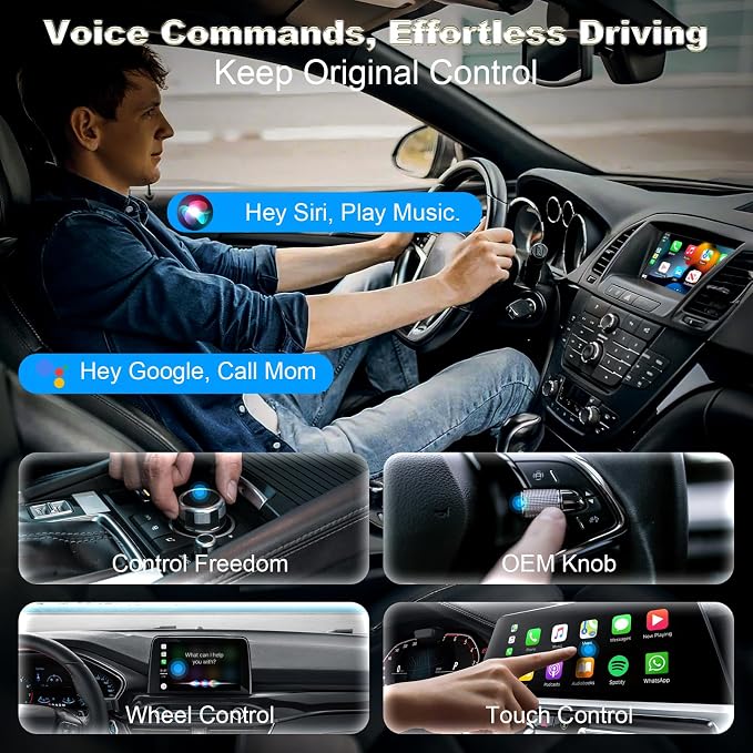 Wireless CarPlay Adapter-Mini Edition, Convert Factory Wired to Wireless Apple - Image 4