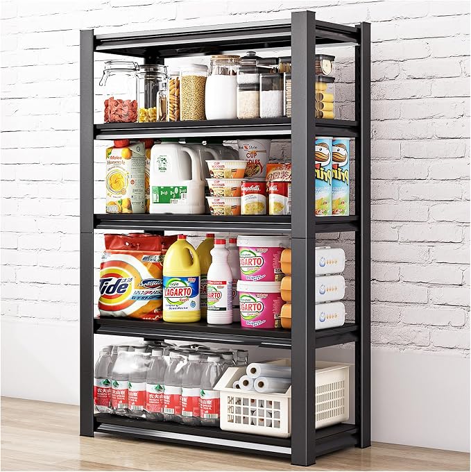 40in Wide Garage Shelving Heavy Duty，2500lbs Large Loads Adjustable Garage by Rufokisa