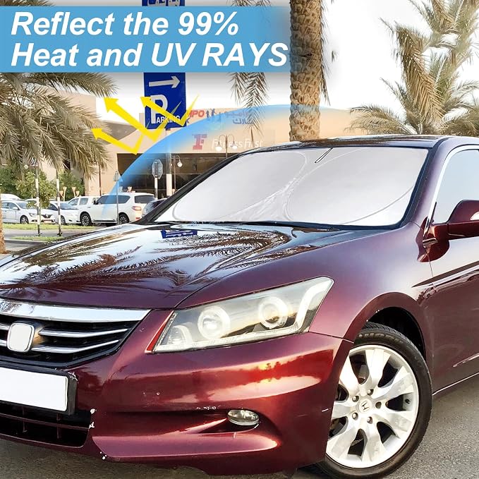 Custom Fit Accord Windshield Sunshade - Image 2