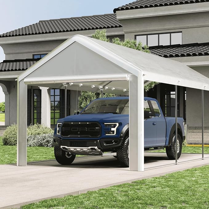 Carport 10x20 Ft, Heavy Duty Car Canopy - Image 4