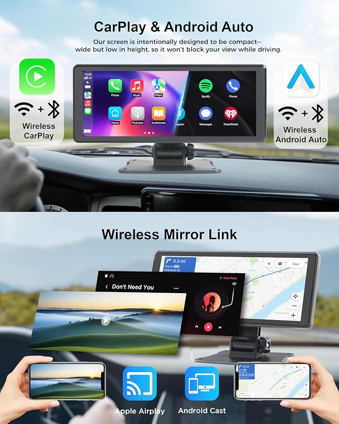 Wireless Car Stereo Carplay Screen - Image 2
