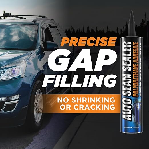 Professional Automotive Seam Sealer, Paintable Quick-Set Polyurethane Auto Body - Image 4