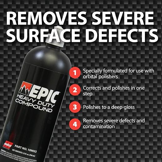 Malco Epic Heavy-Duty Car Polishing Compound – Best Deep Scratch Remover | - Image 4