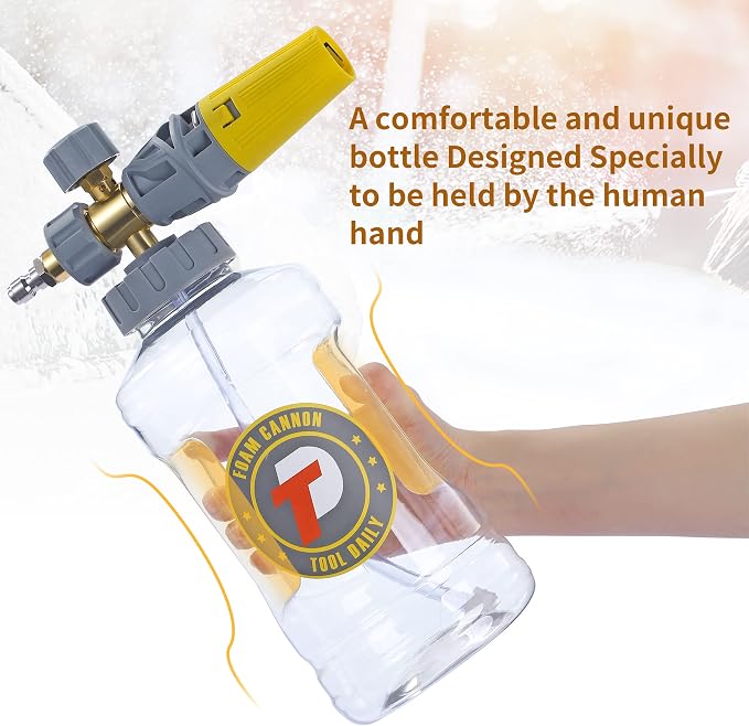 Tool Daily Foam Cannon, Adjustable Foam Blaster, Snow Foam Lance - Image 9