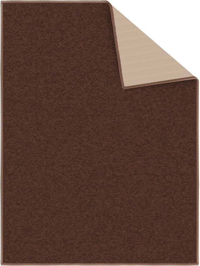Ottomanson Rugs for Entryway 2'3" x 3' Non Slip Solid Small Area Rugs Durable - Image 7