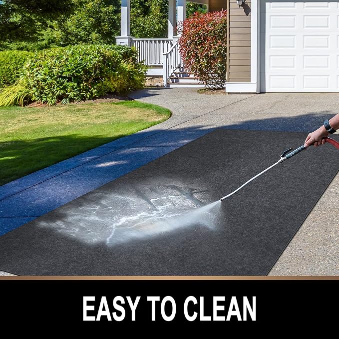 Oil Spill Mat, 7.4 x 8.4 Ft, Premium Absorbent Oil Pad. Contains Liquids - Image 7