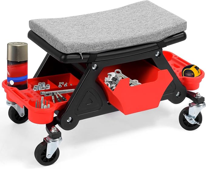 YITAHOME Mechanic Stool 330 LBS by YITAHOME