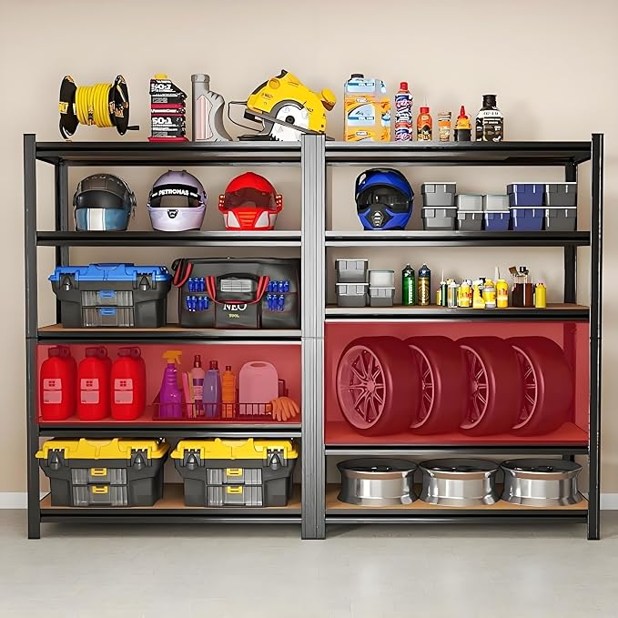 Garage Shelves, 72”H Adjustable Shelves - Image 2