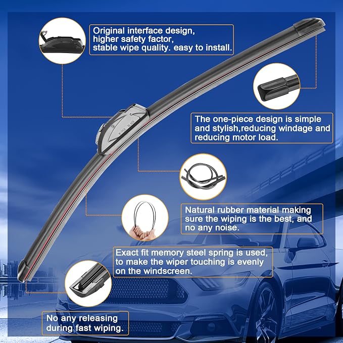 Windshield Wiper Blade Set Replacement - Image 4