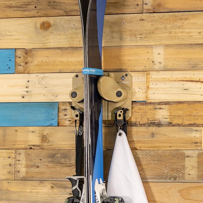 Ultimate Ski & Snowboard Wall Rack | Secure, Non-Slip Storage | Fits Any - Image 7