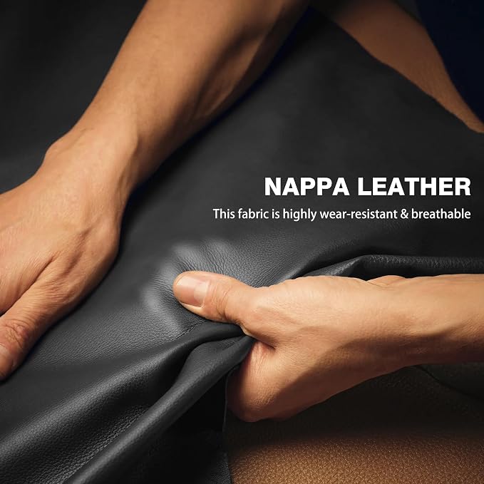 【2025 Model】 Breathable Soft Leather Car Steering Wheel Cover - Image 4