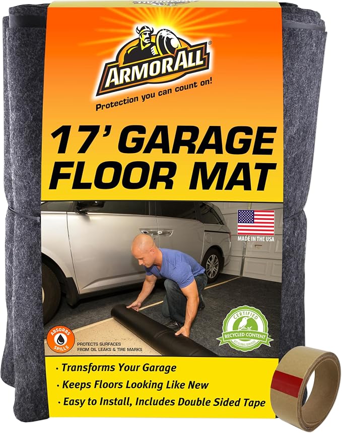 Armor All Original Garage Floor Mat, Protects Surfaces, Transforms Garage by ArmorAll