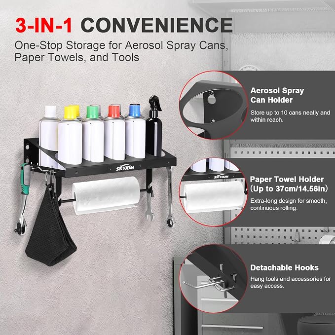 10 Aerosol Spray Can Holder - Image 2