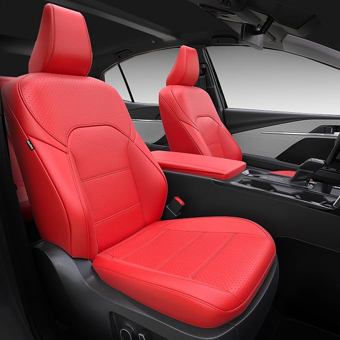 Leather Seat Covers for Toyota Camry 2025 LE SE Hybrid by FEINEPRO