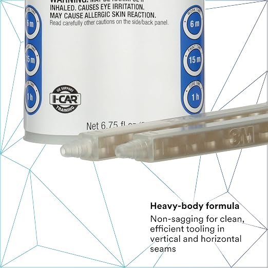 3M Bare - Metal Seam Sealer, Non-Sagging, Self-Mixing Epoxy, 200 ml/6.75 fl oz - Image 4