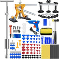 134PCS Dent Puller, Paintless Dent Removal Kit – All-in-One Car Dent Puller Kit by Sigoobal