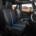 for Jeep Wrangler Seat Covers 4Door JL 2018 2019 2020 2021 2022 2023 2024 2025 by RIDEPOSH