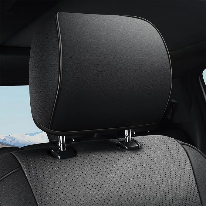 AOMSAZTO Front Seat Covers for Ford F150 XL XLT: 2015-2024 SuperCrew & F250 - Image 4