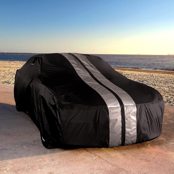 iCarCover Custom Car Cover for 1974-1981 Chevy Camaro Z28, Type LT Waterproof - Image 3