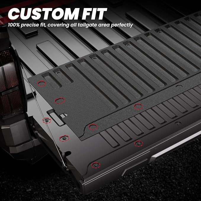 LASFIT Tailgate Mat for Toyota Tacoma 2024 2025, All Weather Truck Tailgate - Image 4