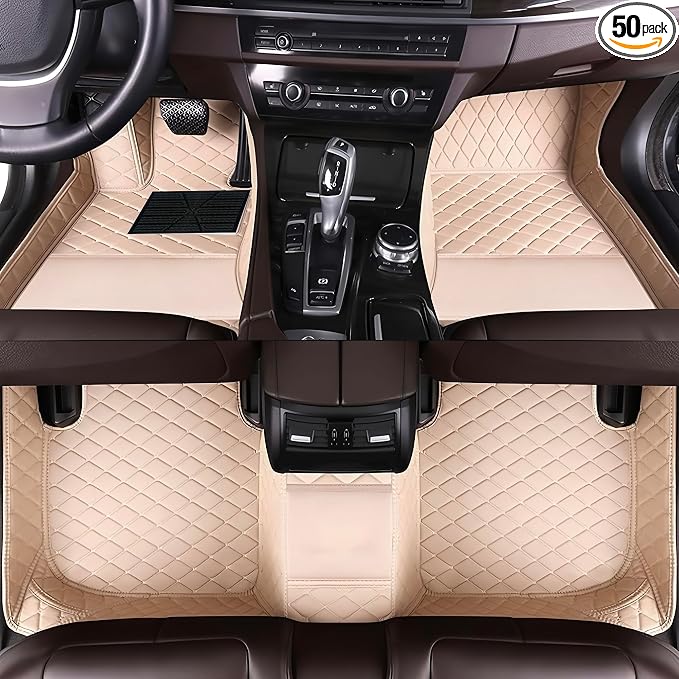 Custom Personalized Floor Mats for Cars，Luxury Full Coverage All Car Floor by Unknown