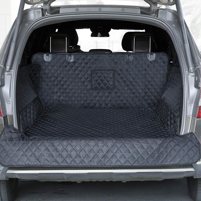 PETICON SUV Cargo Liner for Dogs, Waterproof Pet Cargo Cover Dog Seat Mat for by PETICON