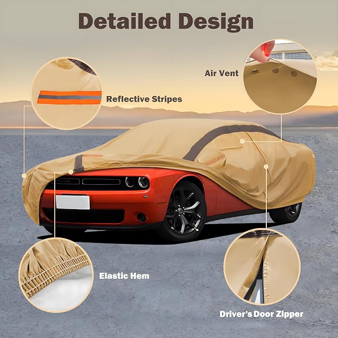 Car Cover Waterproof All Weather Compatible - Image 2