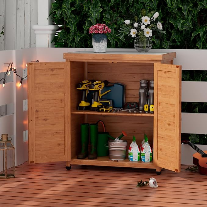 Outdoor Storage Shed Waterproof, Potting Shed - Image 6