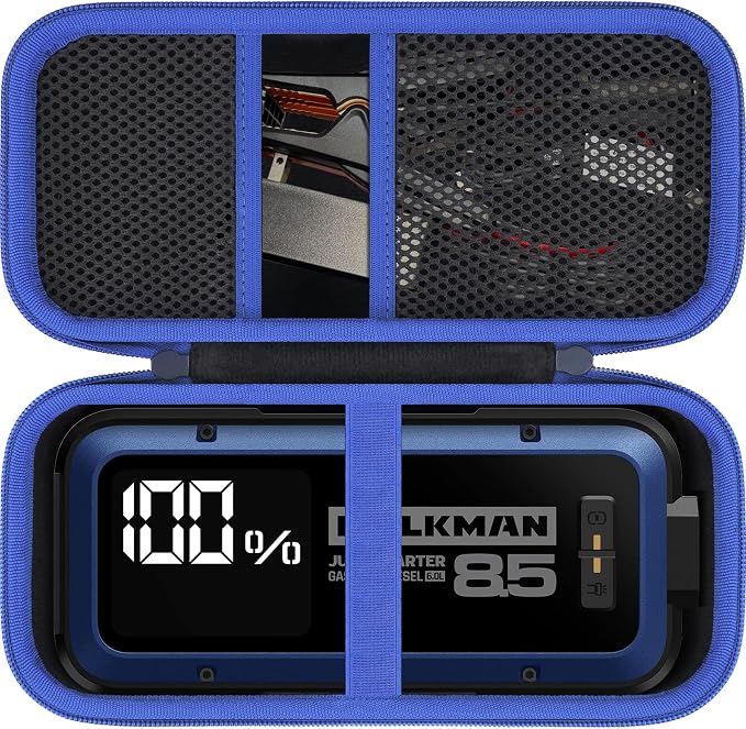 Aenllosi for HULKMAN Alpha85/Alpha85S/Alpha Pro Jump Starter Hard Carrying Case by Aenllosi
