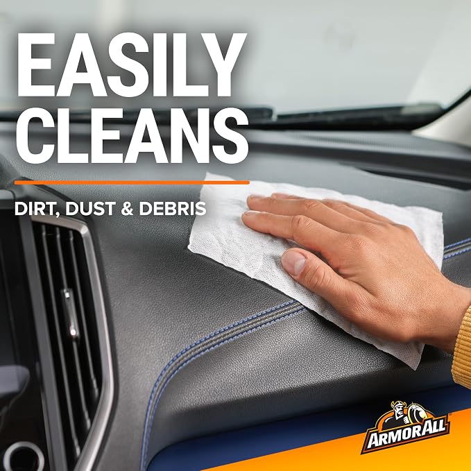 Armor All Car Interior Protectant Wipes, UV Protectant - Image 5