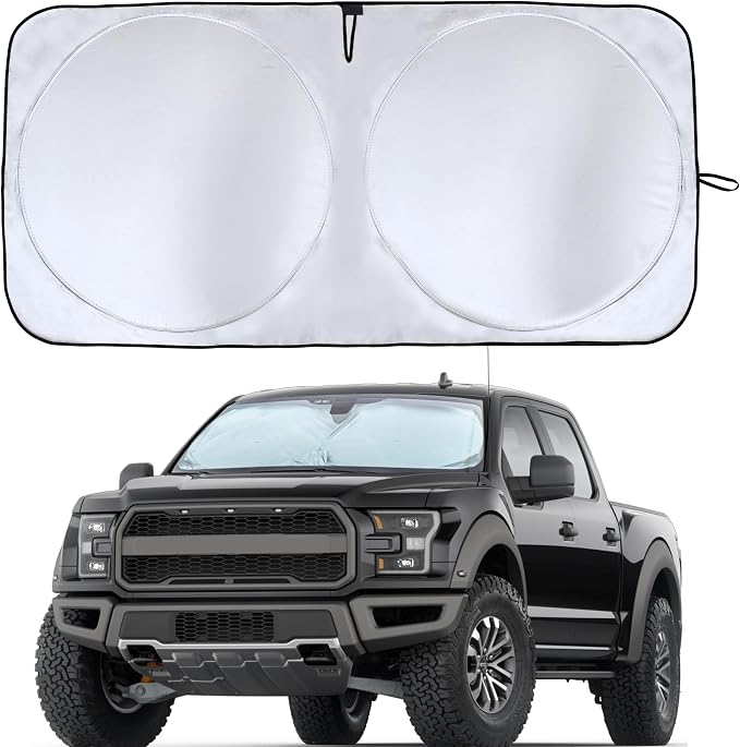 EcoNour Truck Windshield Sun Shade & Sun Block | Sun Shade by EcoNour